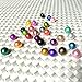 YUZHANGTONG 2018-Freshwater Cultured Love Wish Pearl Oyster with Round Pearl Inside 10 Colors (Random Color 10 PCS 7-8mm)