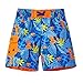 UV SKINZ UPF 50+ Boys 3-Piece Swim Set (6, Orange Jungle Cat)