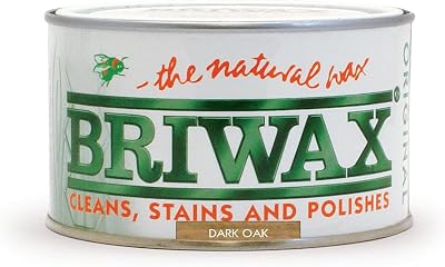 Briwax Original Dark Oak 400g Wood Wax Polish Furniture Finish