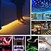 SZMYLED LED Light Strip Kit, RGB 5050 Waterproof 10M/32.8ft 300 LEDs Rope Lights with 44-Key Remote Control and 5A US Power Adapter