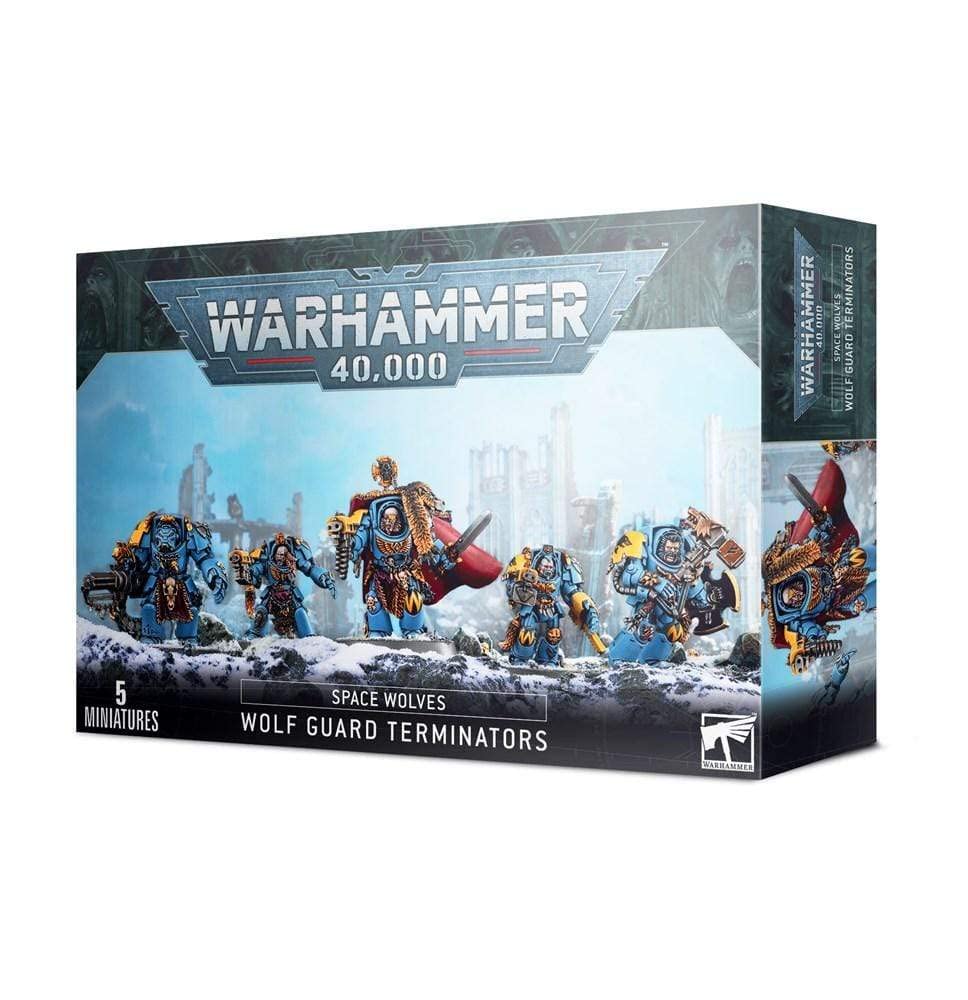 Games Workshop Warhammer 40,000 - Space Wolves: Wolf Guard Terminators