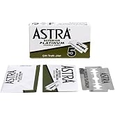Astra Superior Platinum Double Edge Razor Blades - 20 Ct