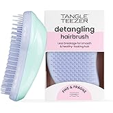 Tangle Teezer Original Detangler Brush, Dry & Wet Hair Brush for Color-Treated, Fine & Fragile Hair Types, Mint Violet