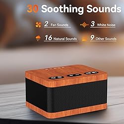 DailyBody Sound Machine White Noise Machine with 30