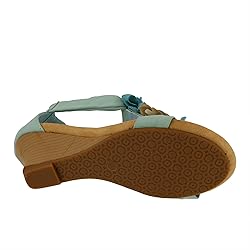 PATRIZIA Spring Step Harlequin Wedge Sandals for