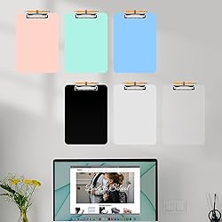 Sooez Plastic Clipboard with Pen
