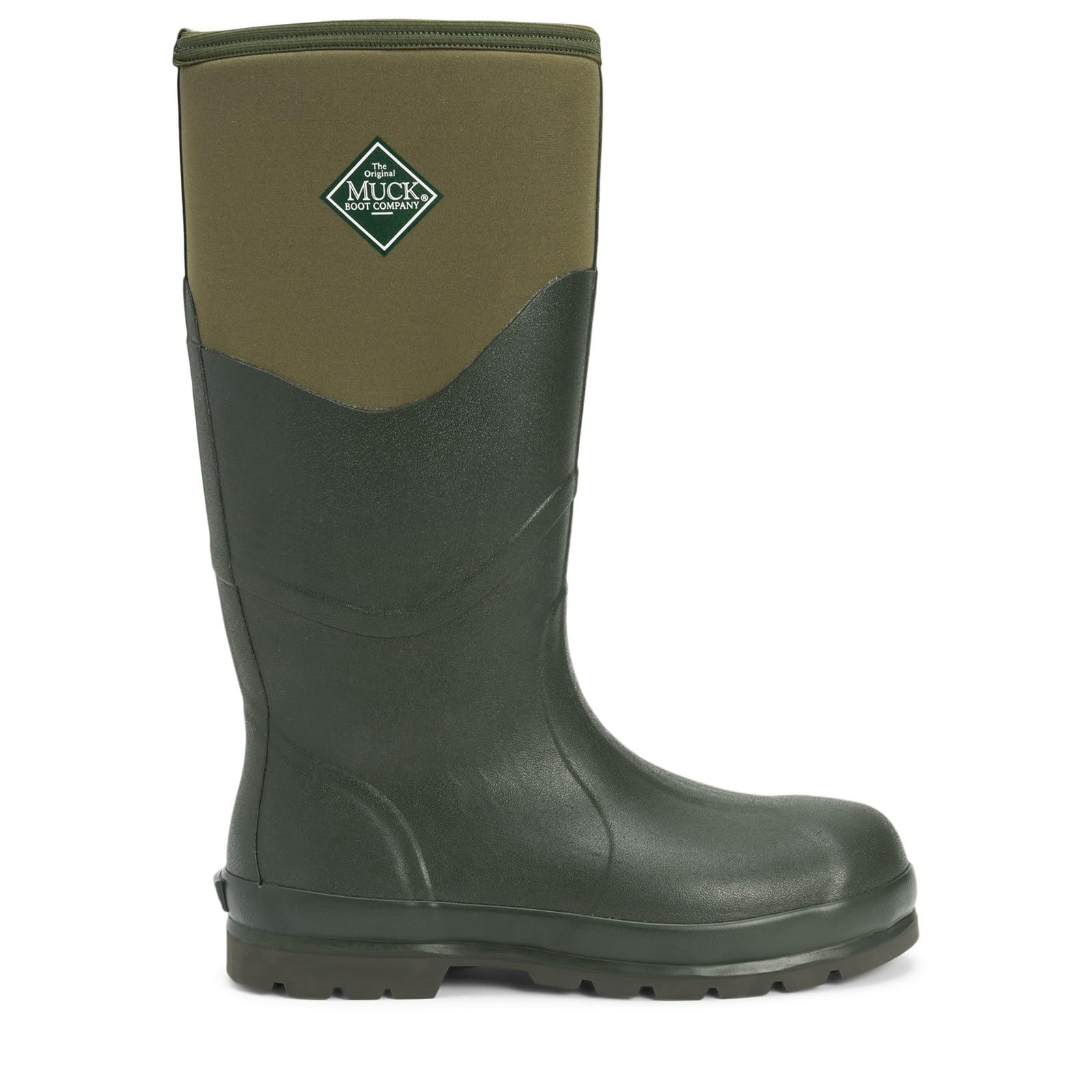 Muck Boots Unisex Chore 2K Pull On Waterproof Wellington Boot, Dark Green, 9