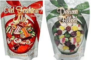 PRIMROSE CANDY COMPANY Christmas Hard Candy Variety Christmas Candy (Old Fashioned + Deluxe)
