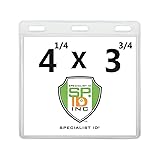 5 Pack - Premium - Premium 4x3 Name Badge Holder