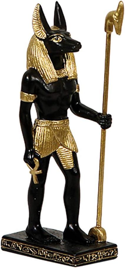 Dieu Anubis Mini Figurine Egypte Ancienne Amazon Fr Cuisine Maison