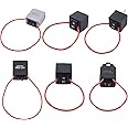 KITONLA 9038A Relay Bypass Switch Kit with Amp Loop, 6-Pack, Black