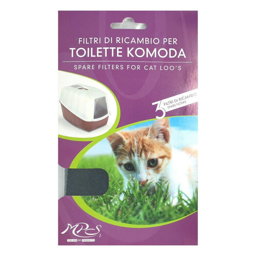 Nobby Replacement carbon filter pack of 3.