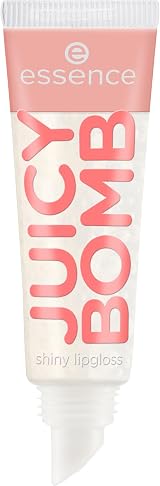 Essence JUICY BOMB Lipgloss 10ml Shiny Dewy Shimmer Non-Sticky Cruelty-Free view 1