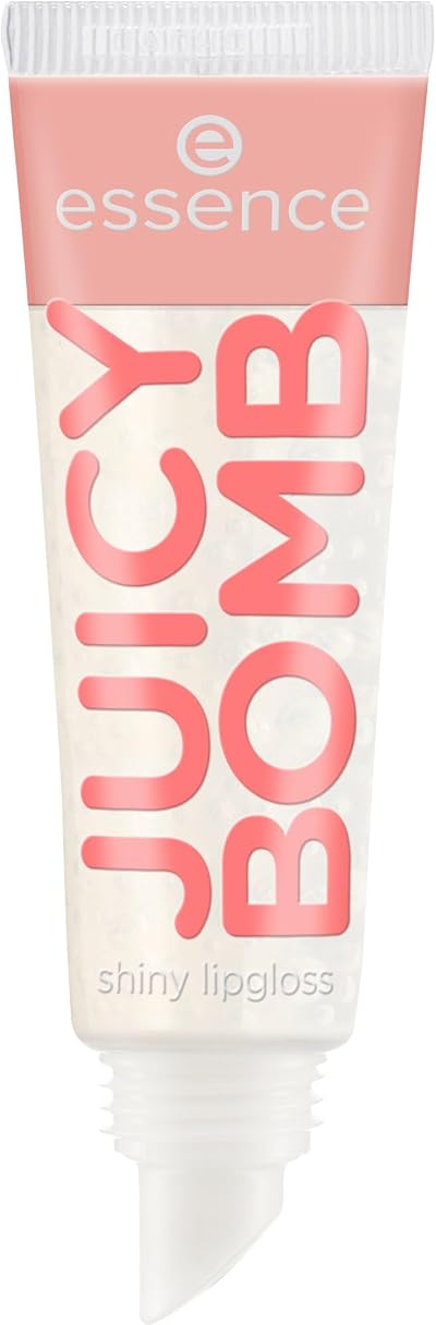 Essence JUICY BOMB Lipgloss 10ml Shiny Dewy Shimmer Non-Sticky Cruelty-Free