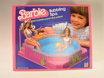 barbie bubbling spa 1983