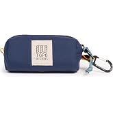 Topo Designs Burrito Bag Accessory Pouch (Midnight) | Small Zippered Pod for Daily Carry Items, Travel, Desk, Fully Foam Padded, Recycled Nylon, Carabiner for Easy Attachment, 1L