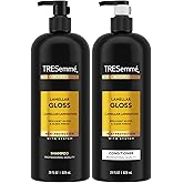 TRESemmé Shampoo and Conditioner, Lamellar Gloss – Hair Smoothing Products for Glossy Hair, Sleek Looks & Frizz Control, 28 Oz Ea