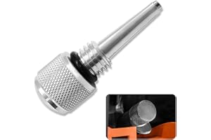 Kutyun 55201 Magnetic Oil Dipstick for Inverter Generators, Aluminum Generator Magnetic Oil Dipstick Replacement with O Ring, Professional Car Accessories Compatible with Wen Predator Yamaha