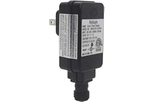 NEHBUJIN 12V Class 2 Power Supply, IP44 LED Transformer Replacement Yard Inflatable Adapter for String Light, Inflatable Decorations (12V1A 1PCS)