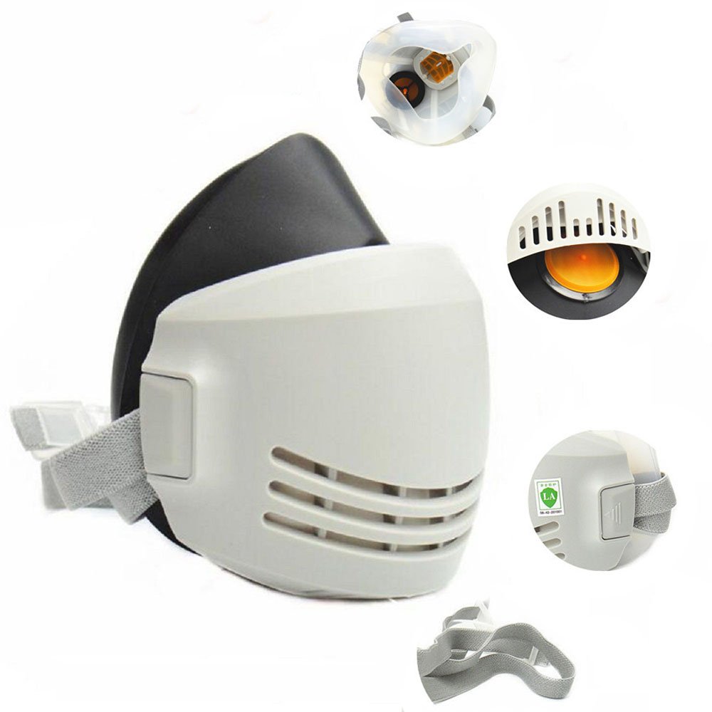 Finlon Rubber Dustproof Anti Industrial Welding Dust Mask Anti PM2