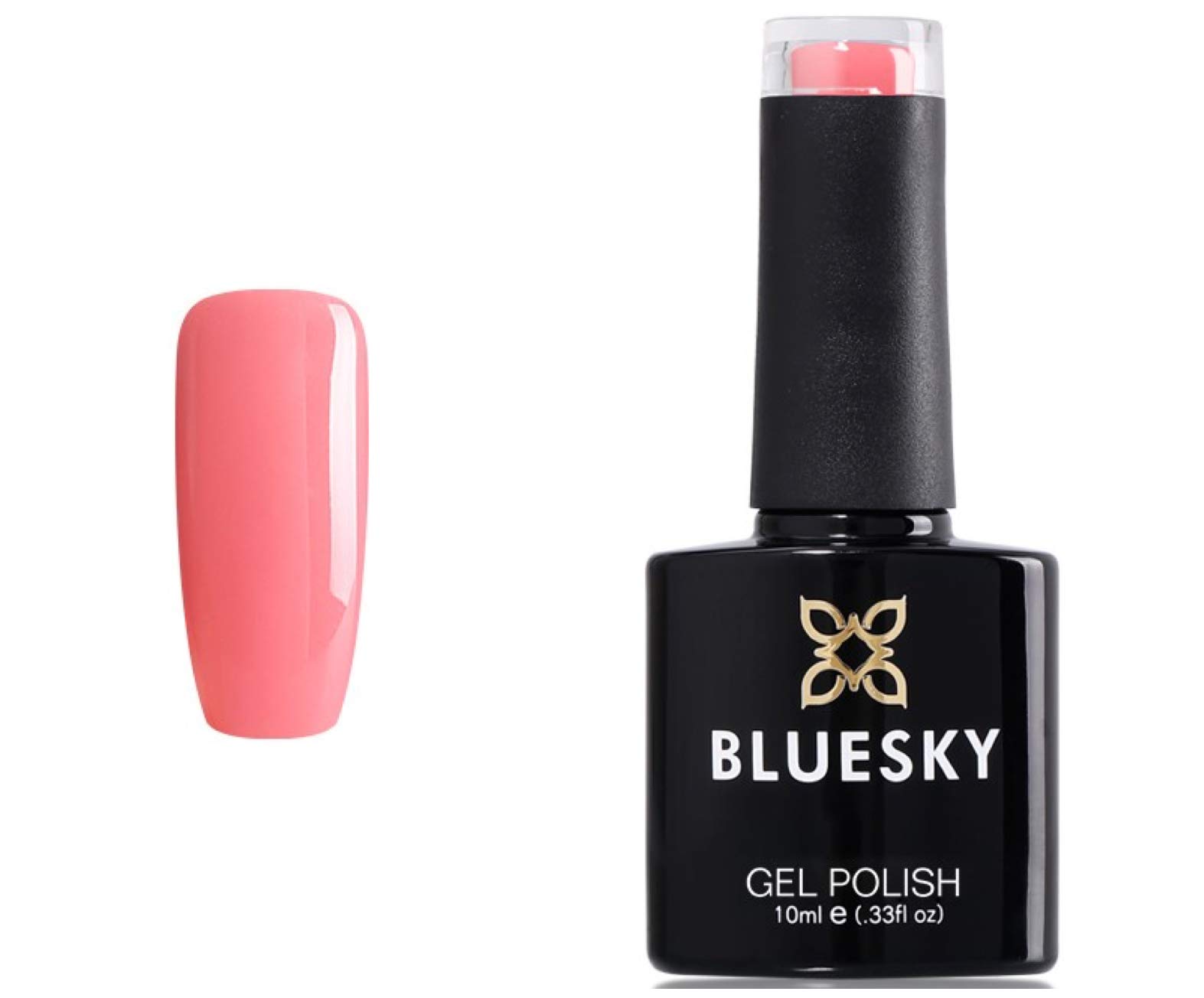 Bluesky Gel Nail Polish, Rosebud 80511, Light, Pink, Rose, Long Lasting, Chip Resistant, 10 ml (Requires Drying Under UV LED Lamp) — image 1