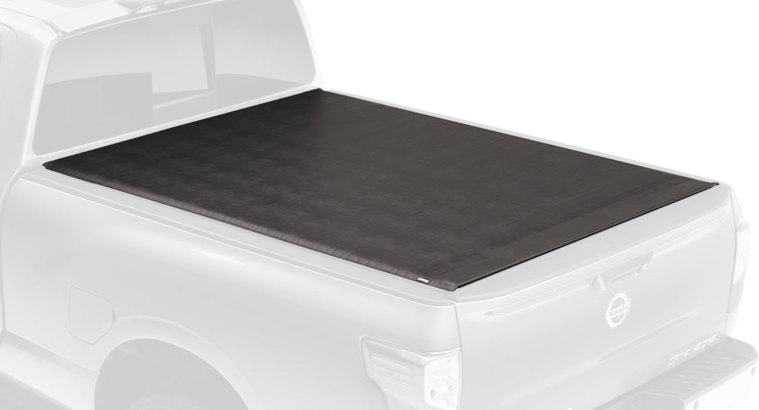 Amazon Com Truxedo Titanium 957001 Titanium Hard Roll Up Tonneau Cover For Toyota Tacoma 6 Bed 957001 16 17 Toyota Tacoma 6 Bed Automotive