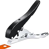 Hole Punch 4mm Single Hole Punch,Heavy Duty Hole Puncher Single,Paper Punch Portable Hand Held Long Hole Puncher for Paper Cards Plastic Cardboard