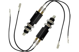 HYAT SLS66 Brake Light Switch Replacement for Chevrolet S10 Blazer C60 Compatible with GMC G1500 C6000, S237 Stoplight Switch Compatible with Ford LN7000 F-800 OE#1S5238 DR496 1362835-2 Pack