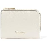kate spade new york womens Ava Pebbled Leather Zip Bifold Wallet