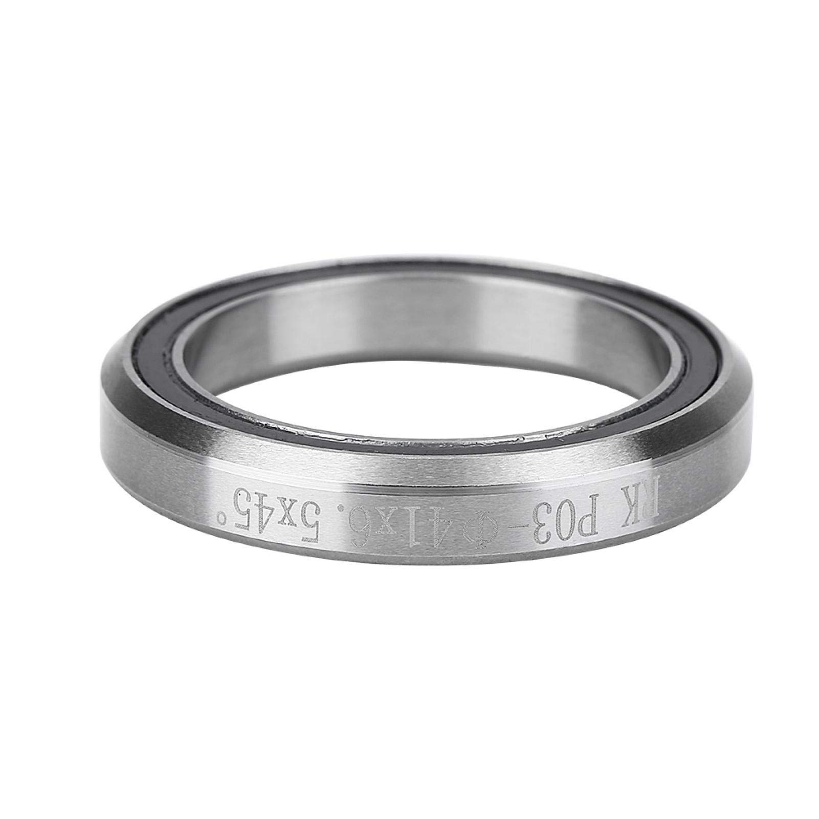 Tyenaza BikeHeadset Bearings, Durable 41mm Replacement Parts Compatible with Mountain Bikes High Performance Bicycle Headset Accessories