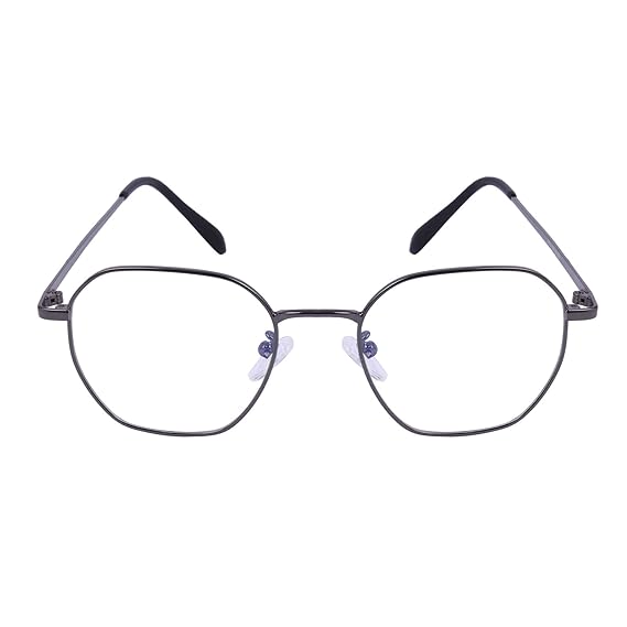 Buy Specs Store Eyewear Full Rim Hexagon Shape Eyeglasses For Men And Women G Black At Amazon In