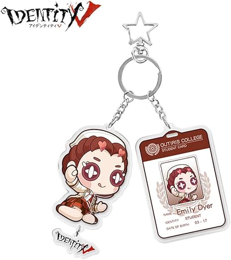 Amazon Identity V 第五人格 キーホルダーシリーズ 公式サイトグッズ コスプレ 小物 小道具 かわいい ハロウィン プレゼント ギフト Emily Dyer コスプレ 仮装 通販