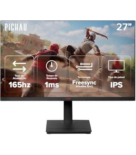 LG Monitor de jogos 27GR75Q-B UltraGear QHD (2560 x 1440) IPS