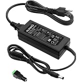 ALITOVE 5V 5A AC to DC Power Supply Adapter Converter 5.5x2.5mm Plug AC 100V~240V Input for WS2812B WS2811 SK6812 LED Pixel Strip Light CCTV Camera Security System