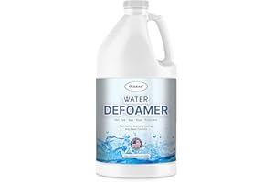 GELEAN Hot Tub Defoamer - Pool, Fountain, Spa Anti Foam Defoamer 64oz - Eco Friendly & Safe Water Anti Foam - Quickly Removes & Prevents Foam - Silicone Emulsion HotTub Chemicals Made in USA, 64oz