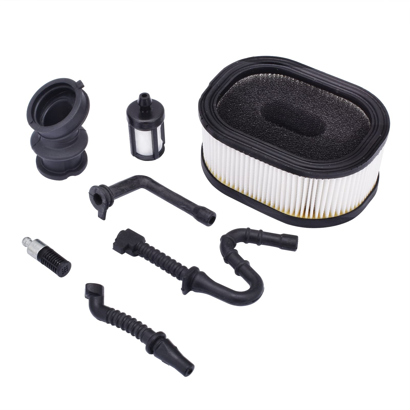 Air Filter, Fuel line, Oil Line, Fuel Filter, Oil Filter, Impulse Line, Intake Manifold Boot for Stihl 044 046 MS440 MS460 Chainsaw