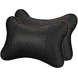 GUSODOR Car Neck Pillow Breathable Auto Head Neck Rest Cushion Relax Neck Support Headrest Comfortable Soft Pillows for Trave