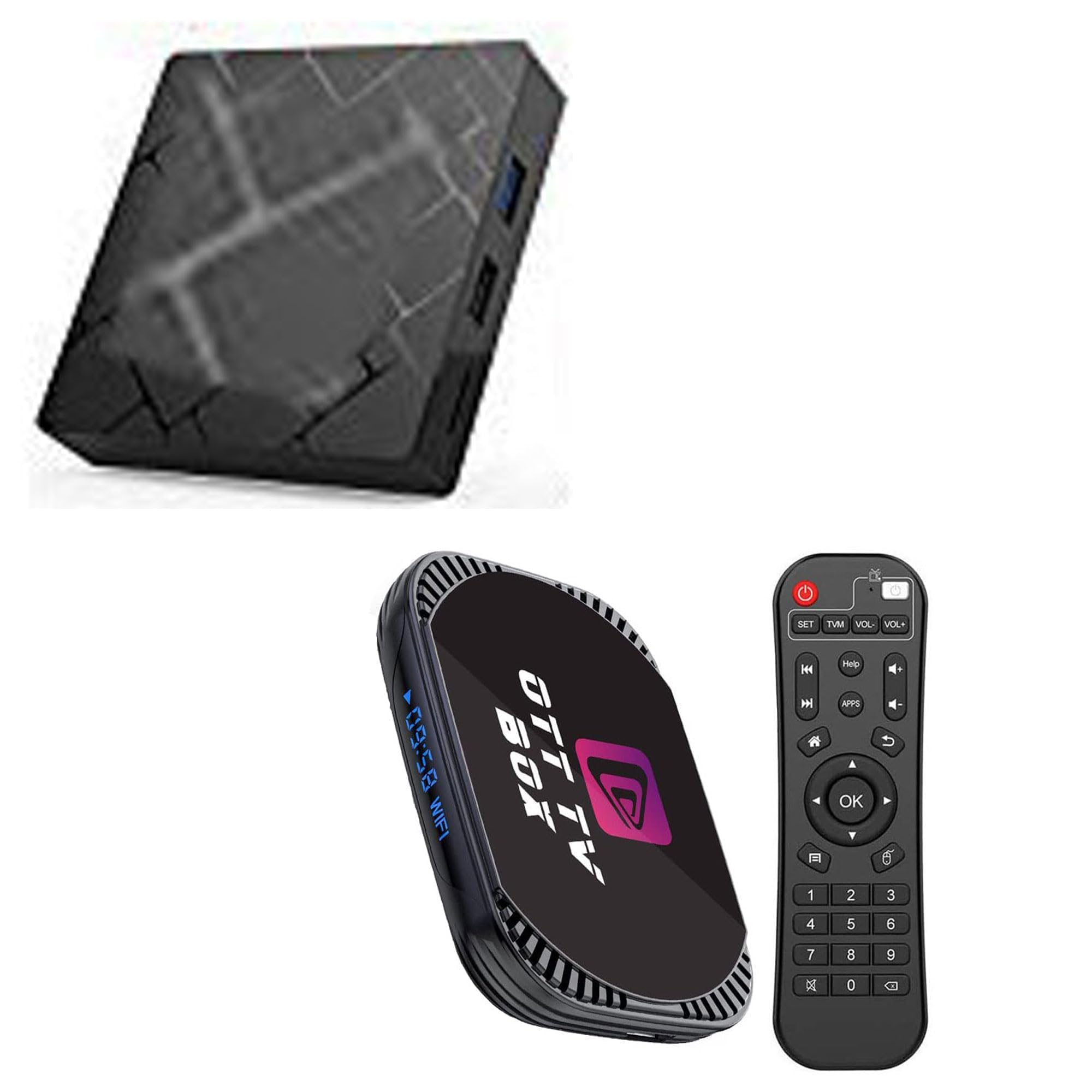 Android 11.0 TV Box 4GB RAM 32GB ROM MXIII Pro X4 Amlogic S905X4 64-bit Quad Core with Dual Wi-Fi 2.4G/5.0G, BT 4.0/ 3D Ultra HD 8K/ H.265/ 1000M LAN/USB 3.0 Smart TV Box