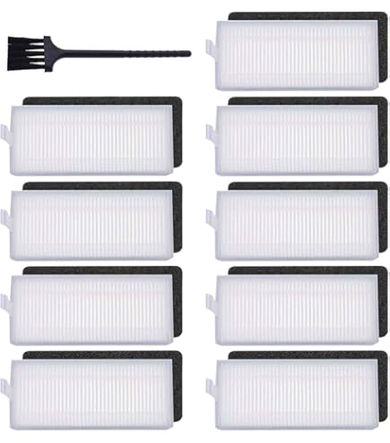 6 Filtros 4 Cepillos Laterales AVAENZO Accesorios Para Ecovacs Deebot T30 Omni/T30 Repuestos Robot Aspirador T30 Omni