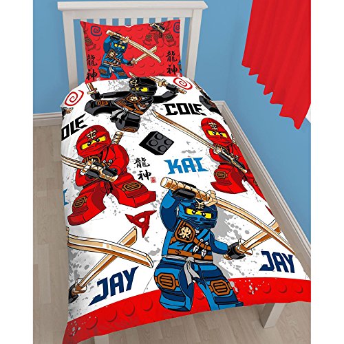 lego ninjago warrior uk singleus twin duvet cover set rotary design