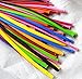 TECH-P®100 Pack 260Q Deluxe Magic Vapor Balloons With 192 PCS Animal Eye Stickers,Twisty Latex Balloons Long Twisting Ballons for Birthday Wedding Festival Party