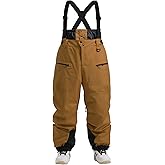 IMPHUT Ski Pants Snowboard Pants for Men, Baggy Snow Pants Insulated Waterproof Windproof, Mens Snow Bibs Overall