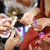 LAMXD Purple Knit Counter Finger Digital Counter for Crocheting view 5