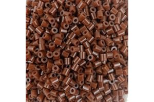 ZLLBTMO Fuse Beads 2000Pcs Dark Brown Melting Beads 5mm Iron Beads for Arts and Crafts