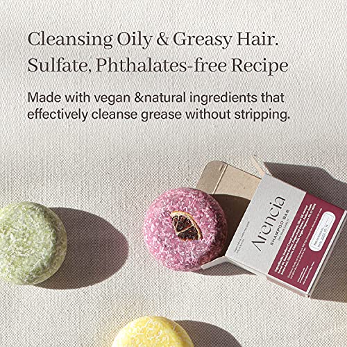 Arencia Wild Fig Shampoo Bar for Curly Hair & Color Hair Sustainable