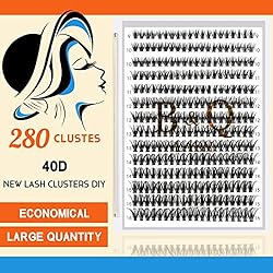 Lash Clusters 40D-0.07D-14mm Individual Lashes 280