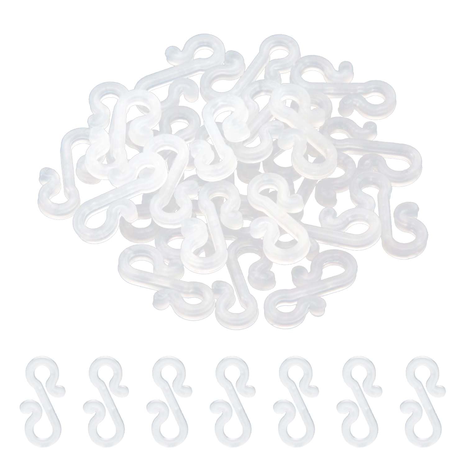 Hang UPS 100pcs Gutter Hooks for Outdoor Lights and Christmas Decorations