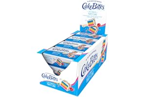 COOKIES UNITED ALWAYS FRESH The Original Cakebites by Cookies United, Grab-and-Go Bite-Sized Snack, Ultimate Party Cake,2 Ounce (Pack of 12)