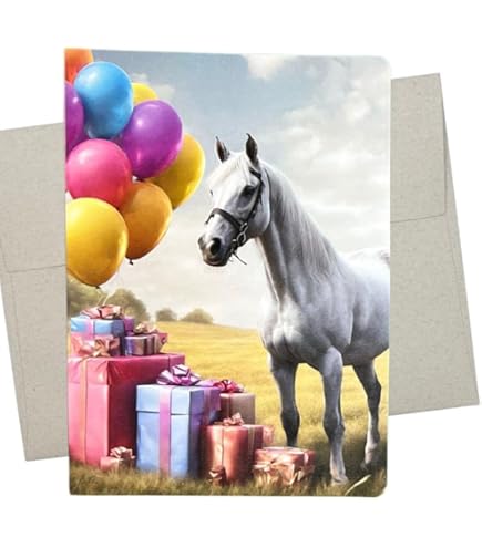 Funny Horse Birthday Cards For Coworker - Hay There Happy Birthday - Custom Birthday Card Funny - View #6