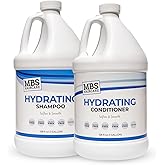 MBS Haircare Hydrating Shampoo & Conditioner, Gallon (Duo Pack) - (Sulfate Free, Vegan, Cruelty-Free)